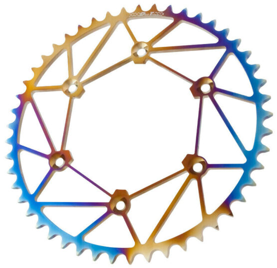 Dirt Tricks Chromoly Rear Sprocket 52T Chrome KTM Husqvarna GasGas