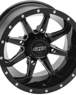 QuadBoss Slicer Wheel Black 15x7 4/137 5+3