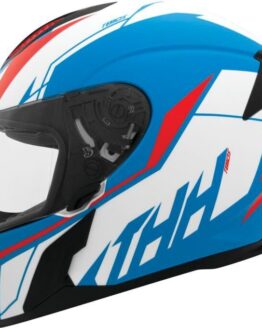 THH T810S Turbo Full Face Helmet Blue/Red XL