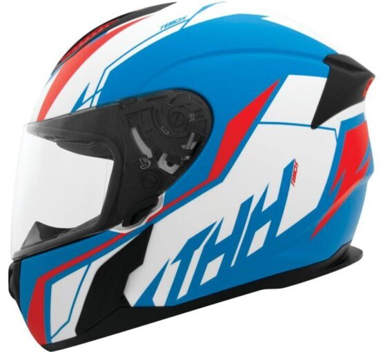 THH T810S Turbo Full Face Helmet Blue/Red XL