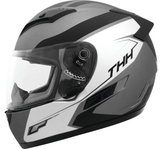 THH TS-80 Vision Full Face Helmet Grymet Gray XS