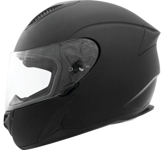 THH T810S Full Face Helmet Flat Black Large