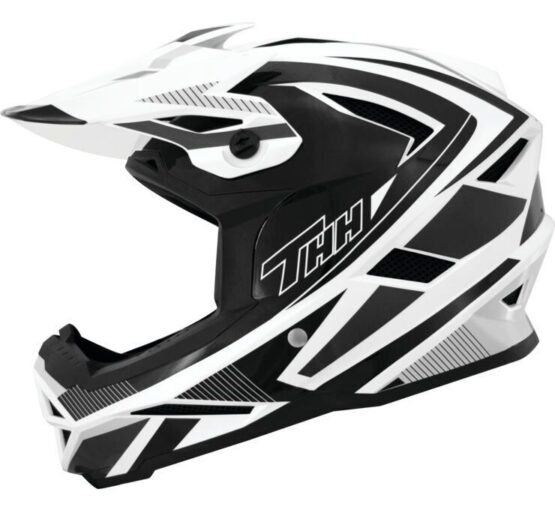 THH Helmets T-42 BMX Acceler Black/White XL E-Bike Helmet
