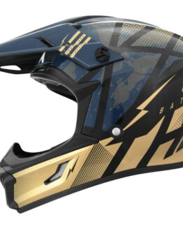 THH T710X Battle Helmet Blue/Gold Youth Small