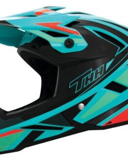 THH T-42 BMX Acceler Helmet Blue/Orange XS