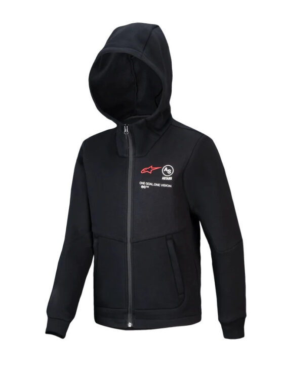 Alpinestars Youth Racer MX Fleece Hoodie Black Small