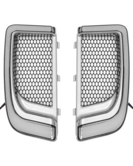 Tracer Lower Fairing Grill Chrome