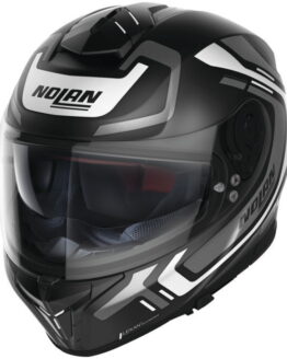 Nolan N80-8 Ally Helmet Flat Black/White Large