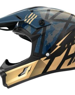 THH T710X Battle Helmet Blue/Gold Large