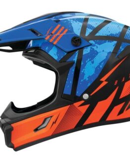 THH T710X Battle Helmet Blue/Orange XL Offroad