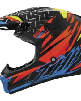 THH T710X Assault Helmet Black/Orange Large