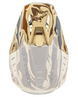 S-M5 Visor For ALPINESTARS Dark Brown/Kangaroo Matte