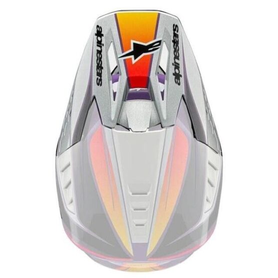 Alpinestars S-M5 Visor Sail Violet/Black/Silver Glossy Fits S-M5 Helmets