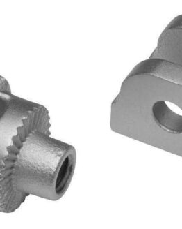 Kuryakyn Splined Peg Adapter Silver Fits BMW