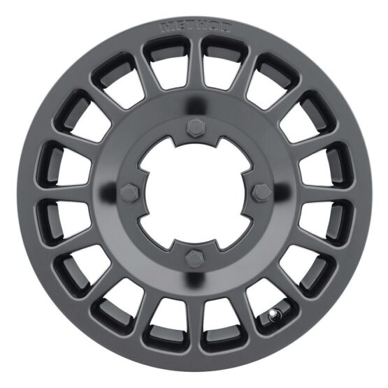 MR407 Bead Grip 14x6 / 5+1/38mm Offset / 4x136 / 100mm CB Matte Black Wheel