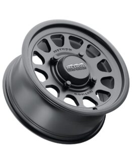 MR414 Bead Grip 15x7 / 5+2/38mm Offset / 4x136 / 106mm CB Matte Black Wheel