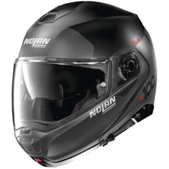 Nolan N100-5 Plus Distinctive Helmet Black/Grey 3XL
