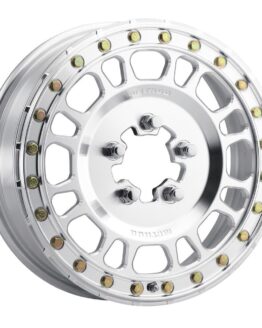 MR412 Beadlock 15x5 / 4.2+.8/43mm Offset / 5x4.5 / 78 CB Machined - Raw Wheel