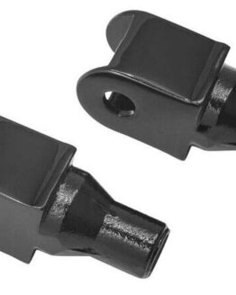 Kuryakyn Tapered Peg Adapter Gloss Black Fits Honda