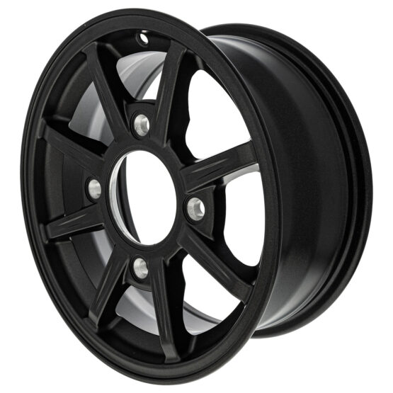 Front Wheel Rim 14x6 cast 42.3 Offset - Black - Image 2