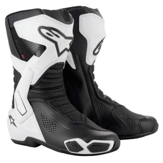 Alpinestars SMX-6 V3 Vent Boots White/Black Size 40 (US 7)