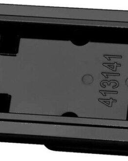 Nova Side Mount License Plate Frame Gloss Black
