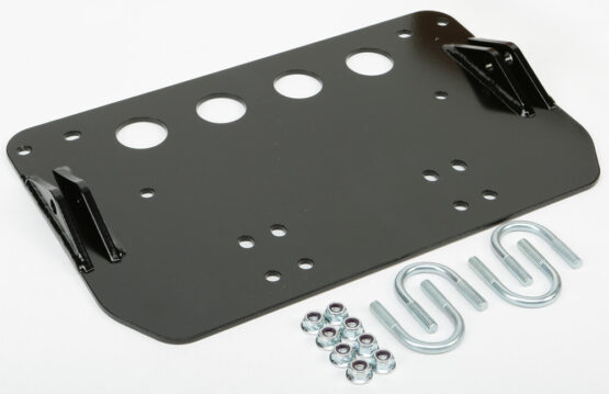 Open Trail ATV Mid Mount Plow System, Steel, Black
