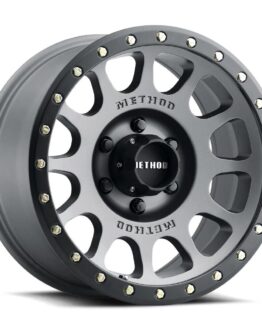 MR305 NV 18x9 / -12mm Offset / 6x5.5 BP / 108mm CB / Ti. - Matte Black Lip Wheel