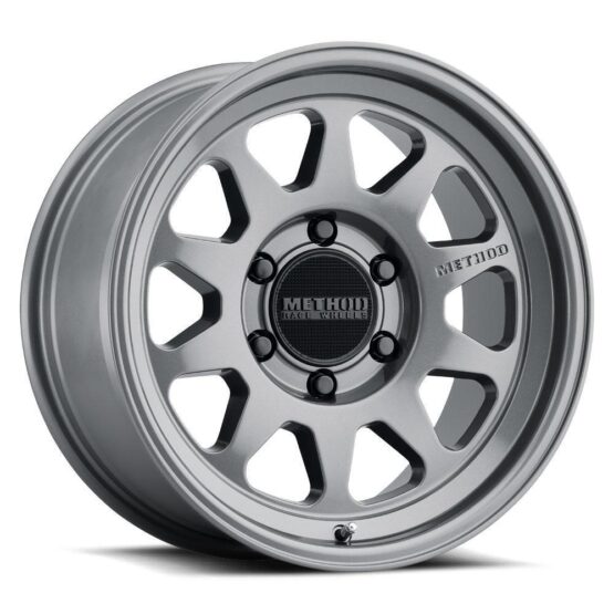 MR316 20x10 / 5x5 BP / -18mm Offset / 71.5mm CB Gloss Titanium Wheel - Image 2