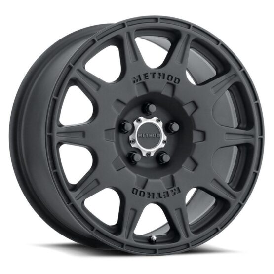 MR502 RALLY 17x8 +38mm Offset 5x4.5 67.1mm CB Matte Black Wheel - Image 2
