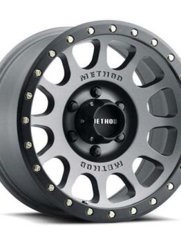 MR305 NV 16x8 / 0mm Offset / 6x5.5 BP / 108mm CB / Titanium - Matte Black Lip