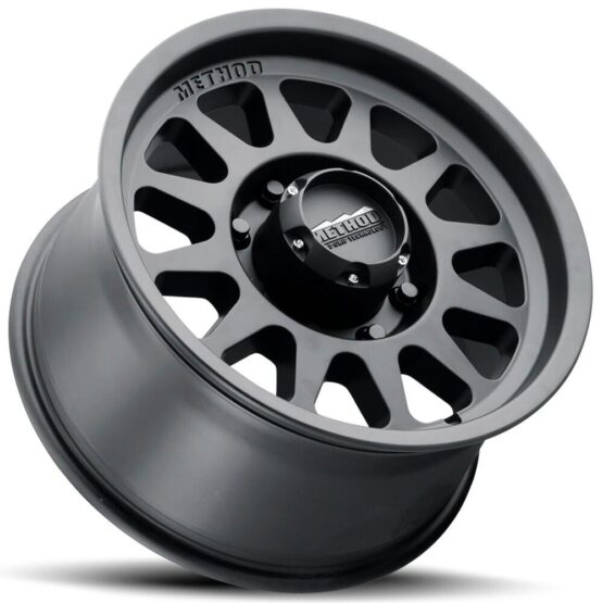 MR704 HD 17x9 18mm Offset 8x6.5 130.81mm CB Matte Black Wheel - Image 2
