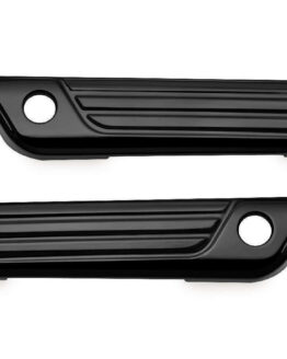 Tri-Line Saddlebag Hinge Covers Gloss Black