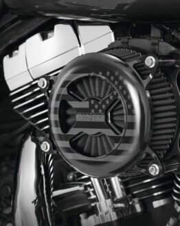 Vance & Hines VO2 America Air Intake Black Fits 16-17 Fat Boy, 08-13 Road King