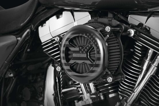 Vance & Hines VO2 America Air Intake Black Fits 16-17 Fat Boy, 08-13 Road King