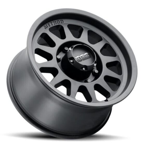 MR704 HD 17x9 18mm Offset 8x170 130.81mm CB Matte Black Wheel - Image 2
