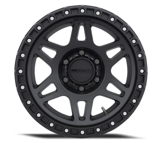 MR312 17x8.5 0mm Offset 5x5 4 71.5 HB Double Black Wheel