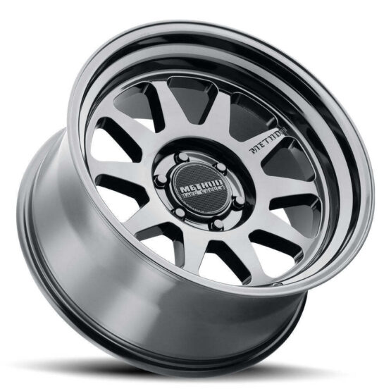 MR316 20x9 / 6x5.5 BP / 18mm Offset / 106.25mm CB Gloss Black Wheel - Image 3