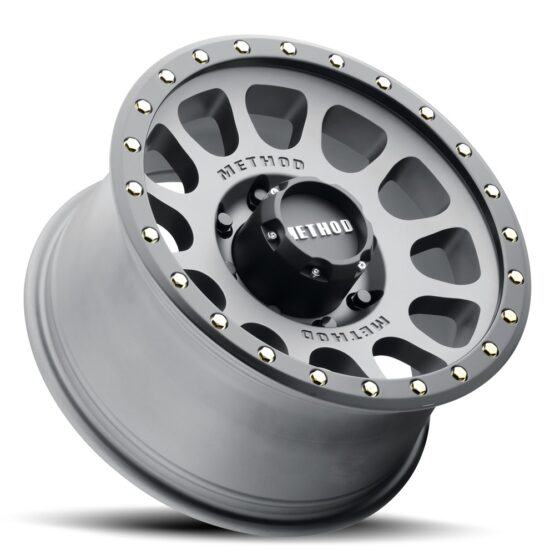 MR305 NV 18x9 Wheel / +18mm OS / 8x170 BP / 130.81mm CB / Gray w/ - M. BK Lip - Image 2