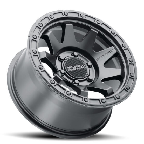 MR317 17x9 -12mm Offset 5x5 71.50mm CB Matte Black Wheel - Image 2
