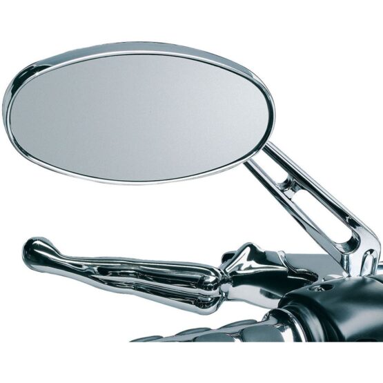 Ellipse Mirror Flat Glass Chrome - Image 2
