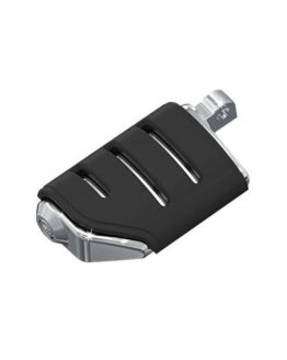 Kuryakyn Trident Dually Footpegs Chrome w/ Male Mount Adapters