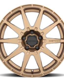 Method MR501 Rally 17x8 Bronze Wheel 5x4.5 +42mm Offset