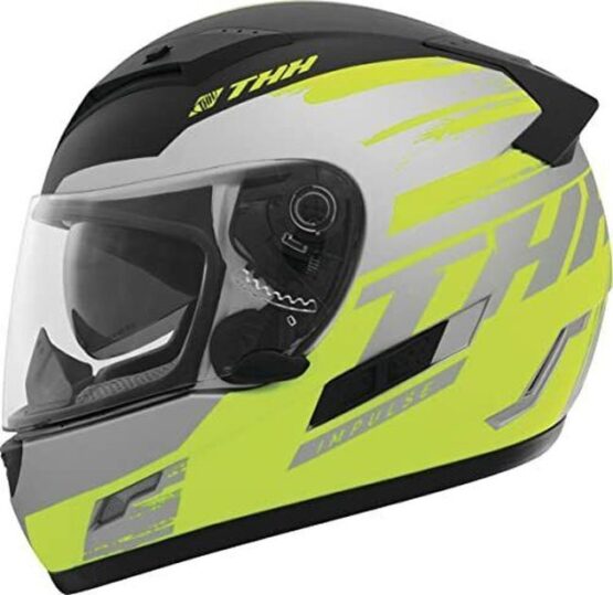THH TS-80 Impulse Full Face Helmet Yellow/Black XL