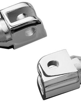 Kuryakyn Tapered Peg Adapter Chrome Rear Pair Fits Suzuki