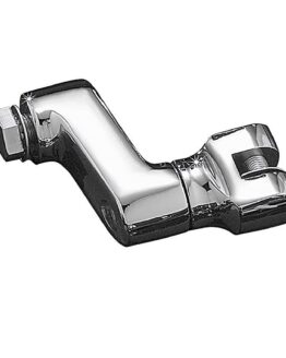 Offset Peg Mount Chrome Pair with 1/2in-13 Bolts by Kuryakyn