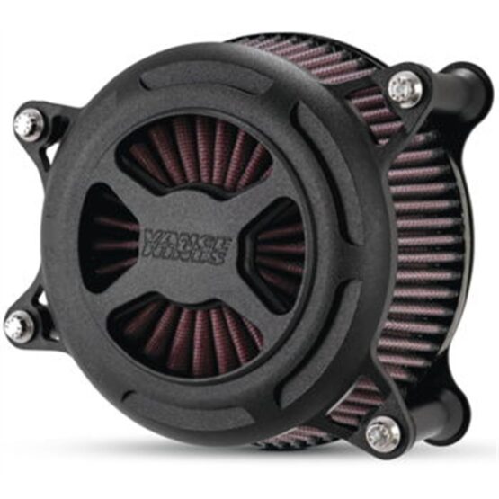 Vance & Hines VO2 Blade Air Intake Wrinkle Black Fits 99-17 Dyna