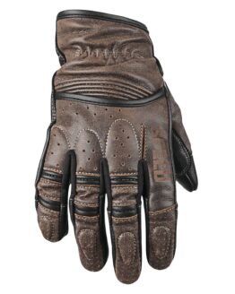 Rust and Redemption Leather Gloves Brown - XL