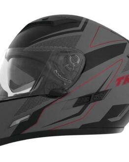 THH Helmets TS-80 FXX Full Face Helmet Gray/Black - Large