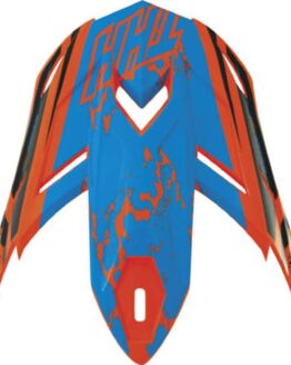 THH Helmets T710X Renegade Visor Org/Blu